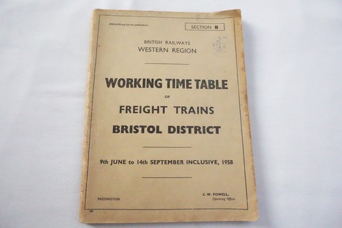 1958 western region railway - 1958,