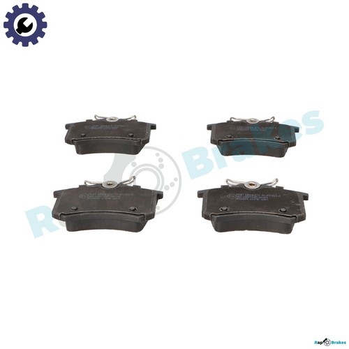 Brake pad set - pad,
