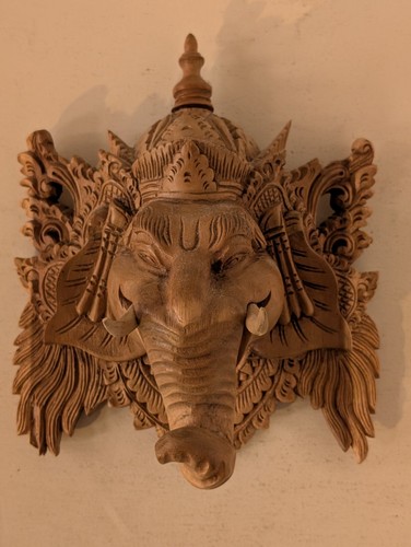 Vintage indonesian wood - indonesian,