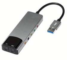 External USB Sound Card W/