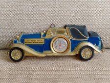 VINTAGE METAL ROLLS ROYCE 1933 SHORT-CHASSIS CONTINENTAL PHANTOM II THERMOMETER