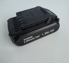 Titan 18V 1.3Ah Lithium-Ion Battery TTI527BAT for Cordless Tools