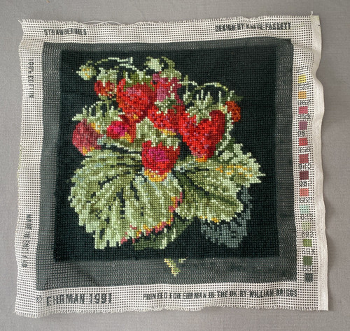 Completed strawberries - completed, "strawberries"