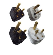 Round Pin Plug Top 2Amp 5Amp &