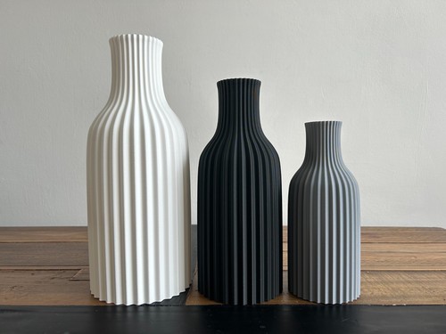 Printed vase tall - 3d,