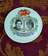 Royal Marriage of Charles and Diana Trinket Box in original box by Sadler 