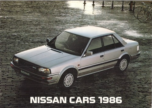 Nissan range 1986 market - nissan, uk