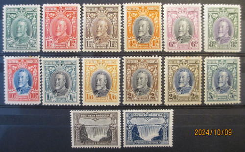 Southern rhodesia stamps - rhodesia,