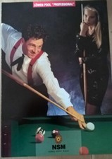 NSM Lowen Professional Pool Table Sales Brochure / Flyer