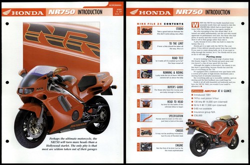 Honda nr750 introduction - -,