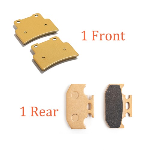 Front and rear - brake, pads