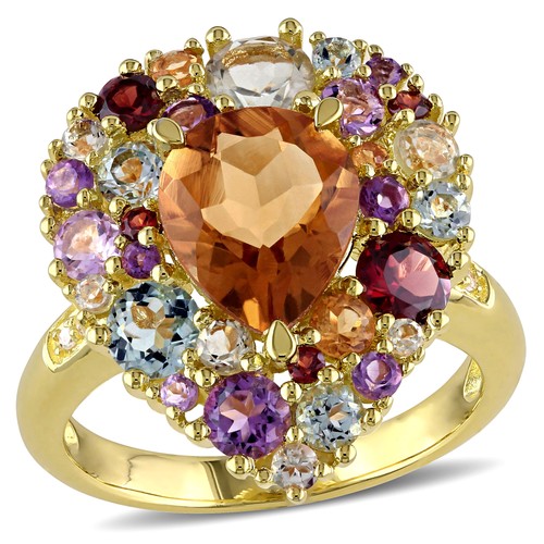 Amour yellow plated sterling - yellow,