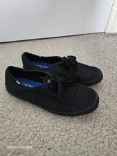 Keds Black Womens Shoes Uk3.5