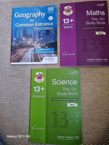Common entrance textbooks - 13+,