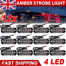 12x Amber 4 LED Recovery