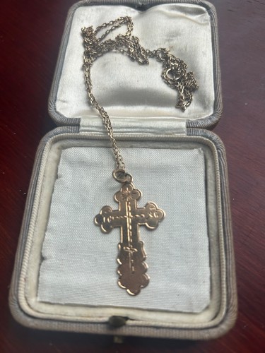 Antique romanov era - era, 14ct