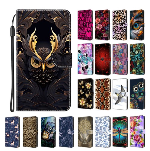 Magnetic wallet case leather - wallet,