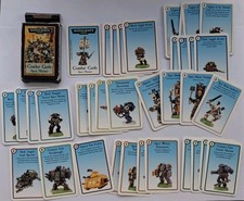 WARHAMMER 40K COMBAT CARDS SPACE MARINES 1999, 100% Complete
