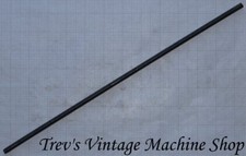 1/4 BSF threaded rod bar studding - steel - 300mm long - optional nuts & washers