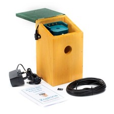 Zopkins Bird Nest Box With Built In HD Wireless WiFi Camera! View Phone, Tablet