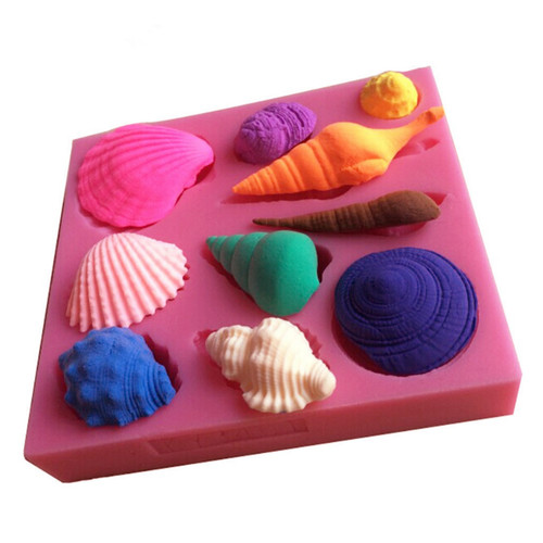 Silicone seashells mould - mould, cell