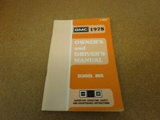 1978 GMC School Bus B6 6000