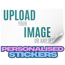 LOGO Printed Rectangle Stickers - Custom Logo labels - postage - Personalised