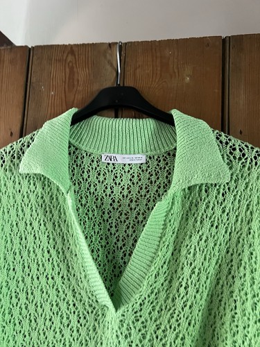 Zara lime green jumper - jumper, with
