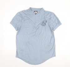 SikSilk Men's Blue Collared