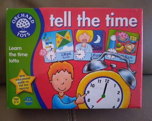 Orchard toys tell the - tell, time