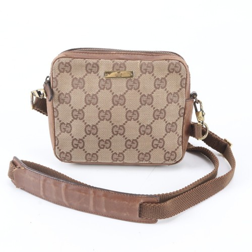 Gucci messenger bag canvas - bag,