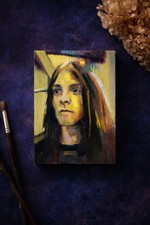 Kurt Cobain Oil Painting
