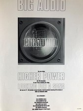 Big Audio Dynamite Higher Power 1994 A4 Poster Original Advert