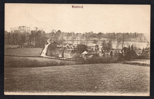 Postcard buxted uckfield - buxted, nr