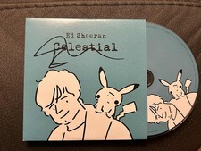 Ed Sheeran Hand Signed CD Sleeve + Celestial CD Included BRAND NEW Rare !
