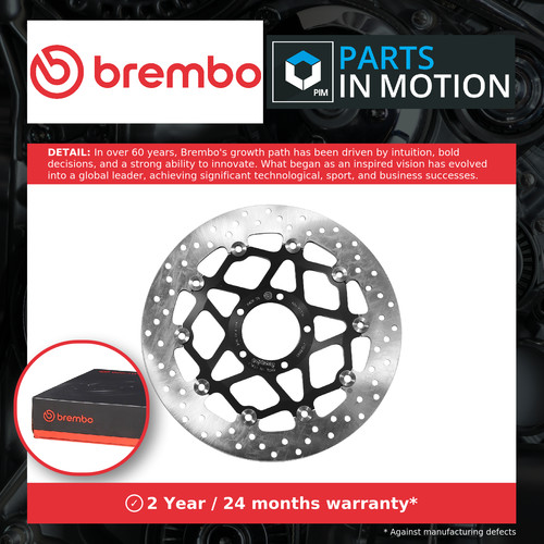 Motorcycle brake disc front - brake,