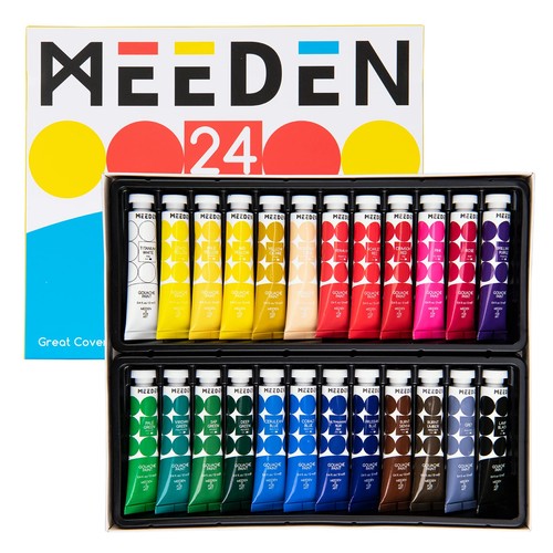 Meeden gouache paint set 24 - meeden,
