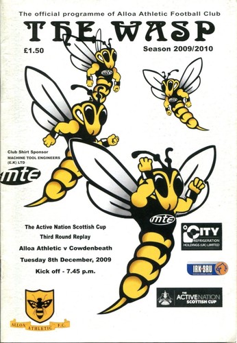 Alloa athletic cowdenbeath - athletic, v
