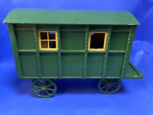 Vintage toy gypsy caravan - toy, poss