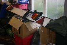 used camping equipment bundle