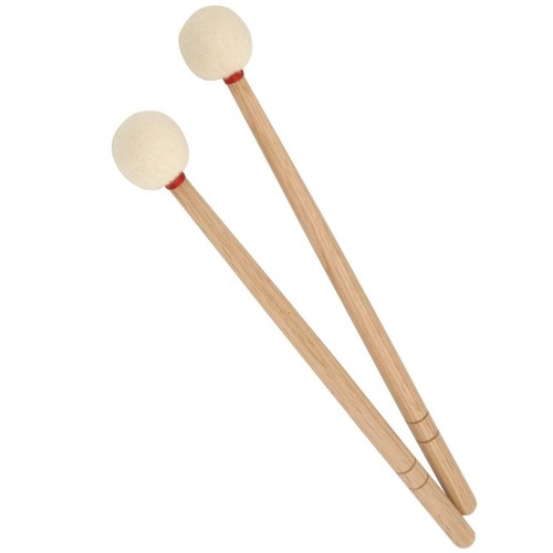 Pair felt percussion mallets - percussion,