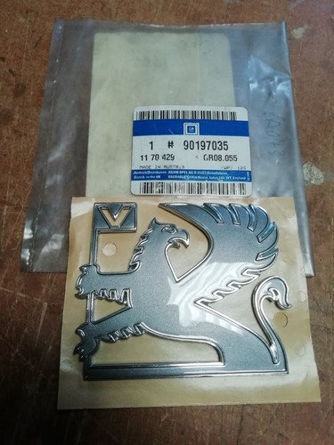 Astra mk2 bonnet badge silver - mk2, badge,