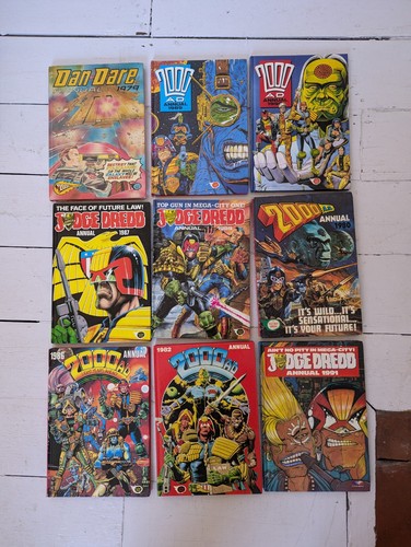 2000ad judge dredd annuals - 2000ad,