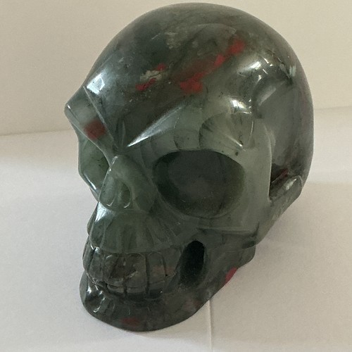 African bloodstone hand - bloodstone, carved