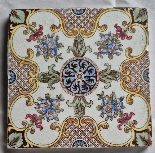 Antique tile victorian - antique,