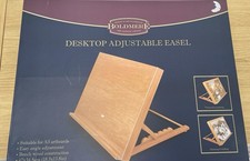 BOLDMERE DESKTOP ADJUSTABLE EASEL BEECHWOOD FOR A3 ARTBOARDS 47 X 34.5CM