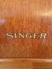 1933 Singer Model 99k Hand_ Crank Sewing Machine Manual And Certificate  Vgc