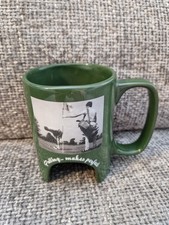 Putting..Makes Perfect Golf Ceramic Mug (green)