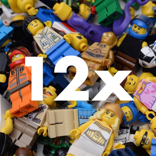 12x lego minifigures lucky - 12x, dip