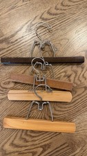 Lot Of 4 VTG Wooden Wood Pants